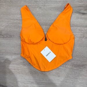 Orange top -Forever 21